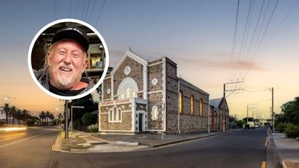 Artist David Bromley's former church studio in Adelaide is listed for sale