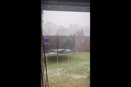 Hailstorm Wreaks Havoc in Melissa, Texas