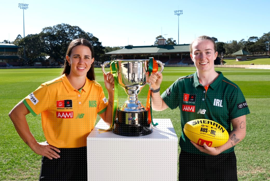 Airdate: AFLW: Australia v Ireland