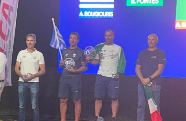 Sailing: Bougiouris wins silver at the ILCA 7 Masters World Championship