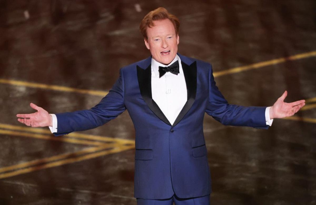 Conan O’Brien reveals ‘greaseball’ hair was result of painful scalp sunburn