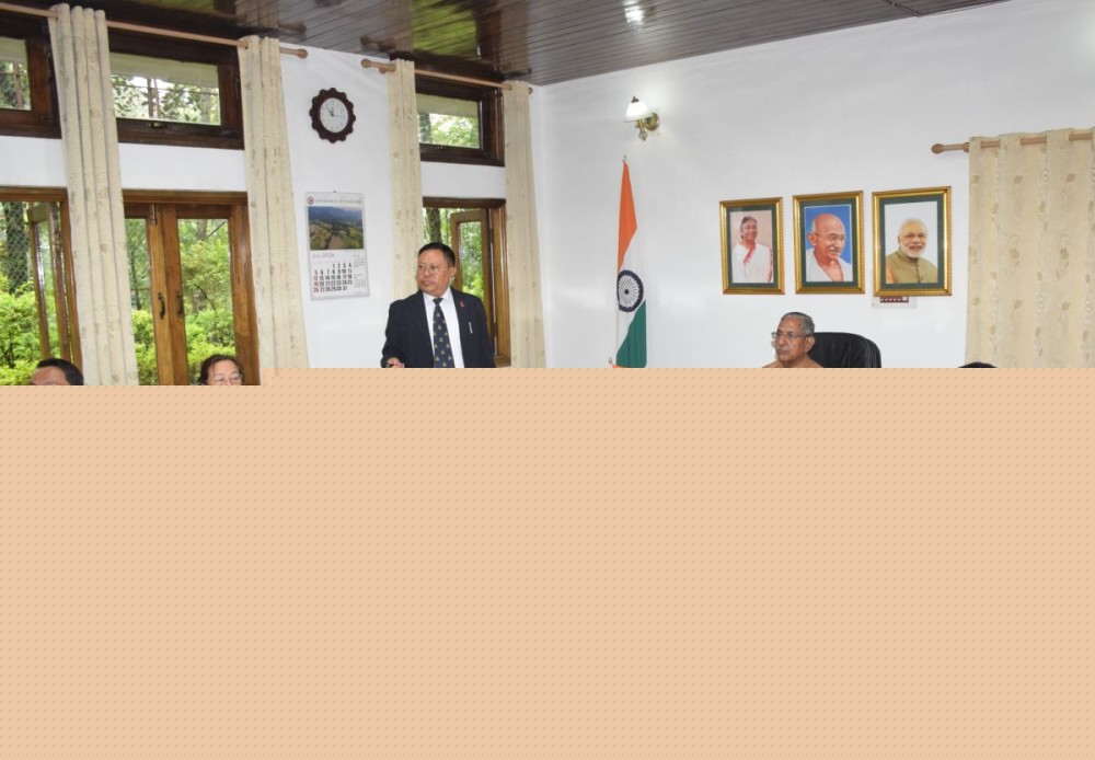 Nagaland Governor reviews Planning  and Transformation dept initiatives