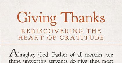 Book review: Giving Thanks: Rediscovering the heart of gratitude by Philip Plyming