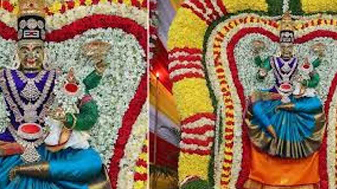 Dussehra celebrations conclude in Srisailam, goddess deity appears as Rajarajeswari