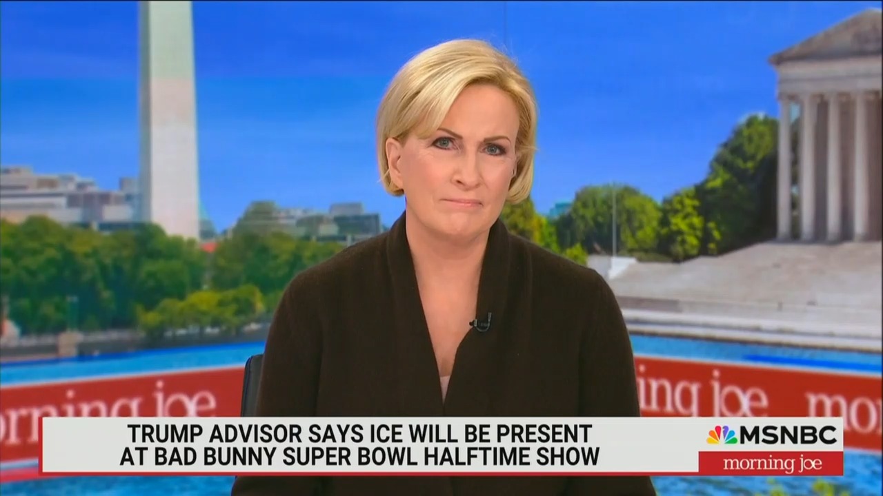 Mika Brzezinski Torches ‘Cruel’ Corey Lewandowski ‘Relishing’ in Superbowl ICE Patrol ‘Threats’