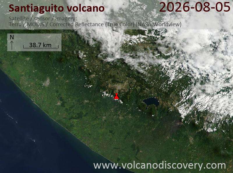 Santiaguito Volcano Volcanic Ash Advisory: VA EMS PSBL