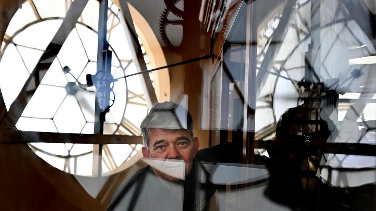 Why you'll find Andrew atop a clock tower on Sunday