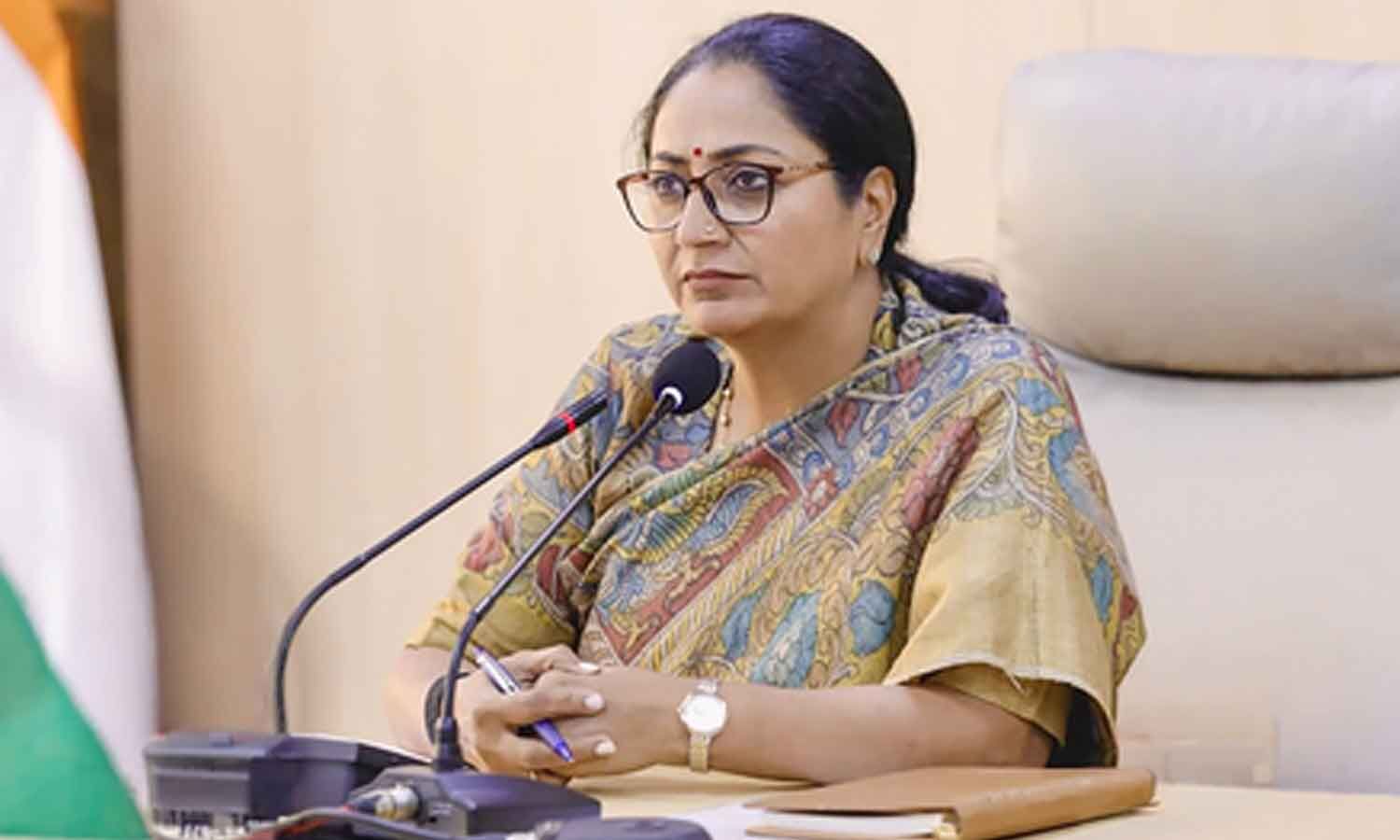 CM Rekha reviews waterlogging situation
