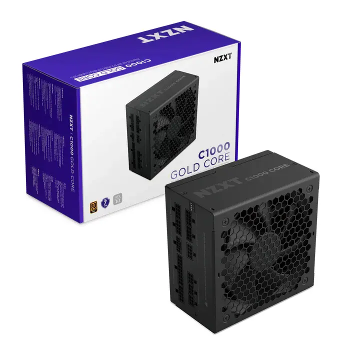 NZXT C750, C850, and C1000 Gold Core PSUs Support PCIe 5.1