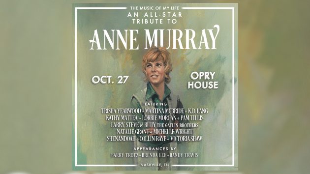Trisha Yearwood, Martina McBride & more to lead An All-Star Tribute to Anne Murray