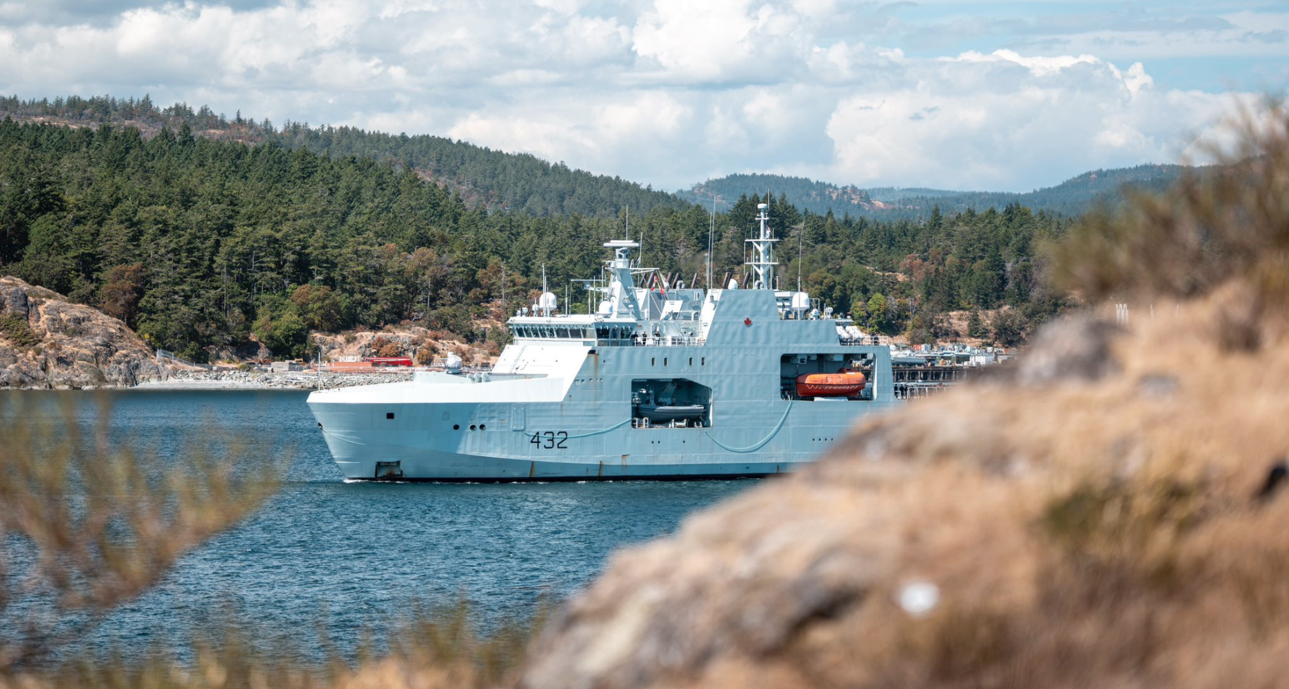 Canadian navy ship joins North Korea sanctions monitoring mission near Japan