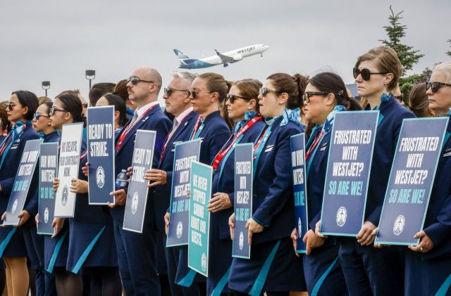 WestJet cancels flights as Sunday strike deadline looms (Canada)