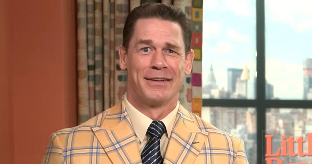 John Cena Embraces Full Villain Mode in New Coyote vs. Acme Poster