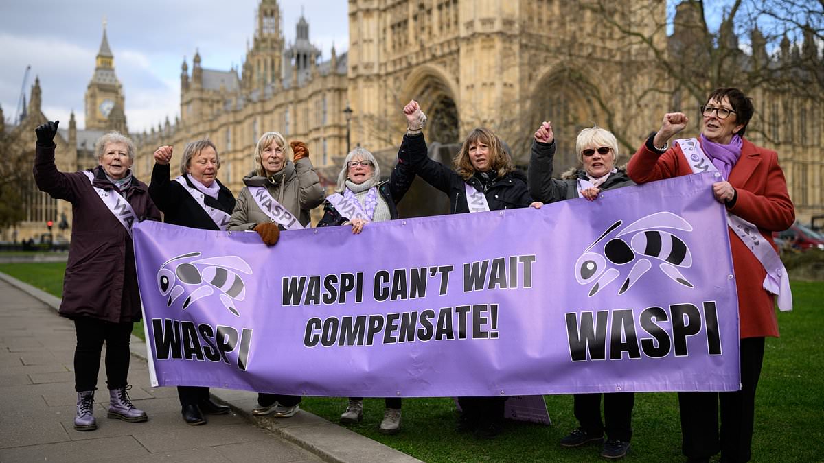 Labour deny Waspi women pension payouts amid fury at 'betrayal'... and it all seems very boring to Chancellor's yawning righthand man