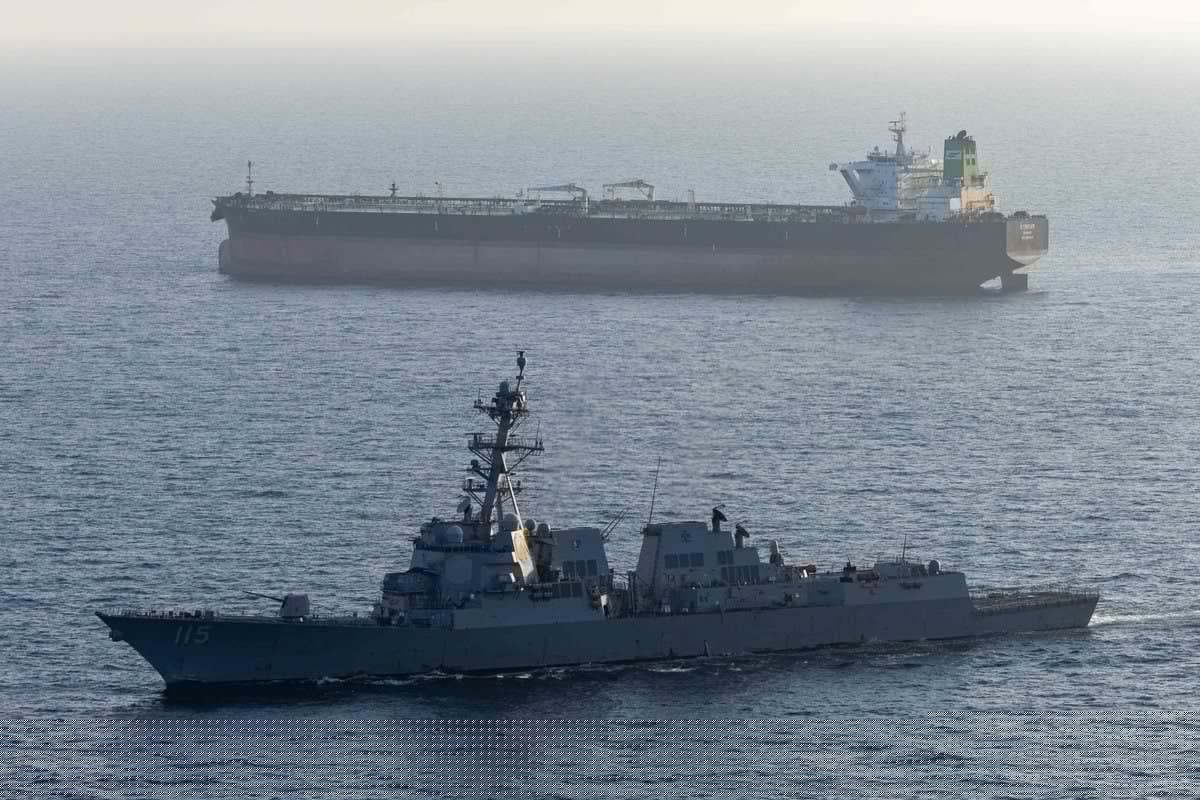 Dozens of Idling Iranian Oil Tankers Show US Blockade Is Working