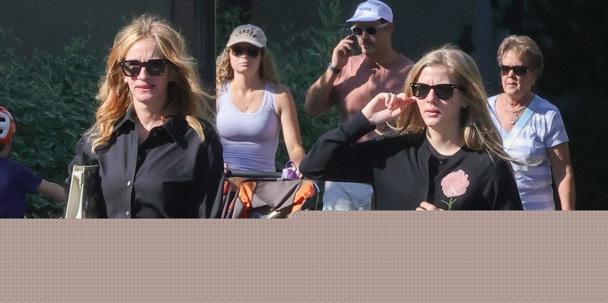 Julia Roberts Makes a Rare Outing With Her Lookalike Daughter Hazel