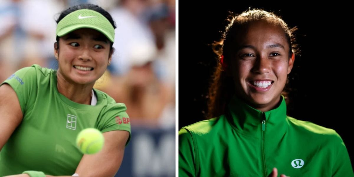 PICTURES: Leylah Fernandez's Filipino-origin mom Irene makes rare appearance to watch Alex Eala; boyfriend Vincent supports her at Canadian Open