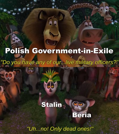 History Memes - Must have been awkward when Poland wanted all their POWs back from the USSR to fight Germany | History Memes