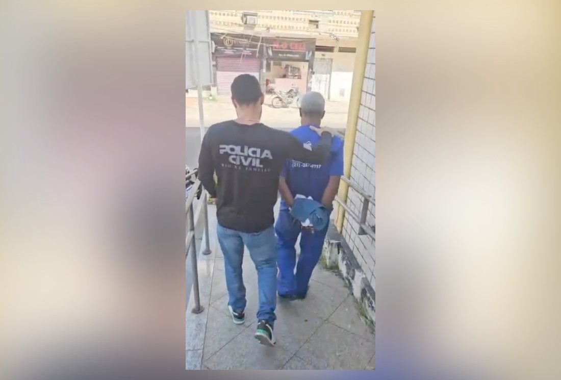 Avô afetivo é preso após estuprar neta de cinco anos durante ceia de Natal em Belford Roxo