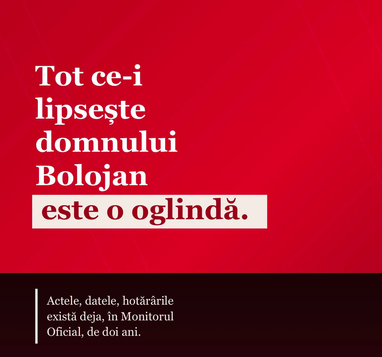 Marius Constantin Budăi(PSD): Tot ce-i lipseste domnului Bolojan este o oglindă. Actele, datele, hotărârile există deja în Monitorul Oficial – de doi ani