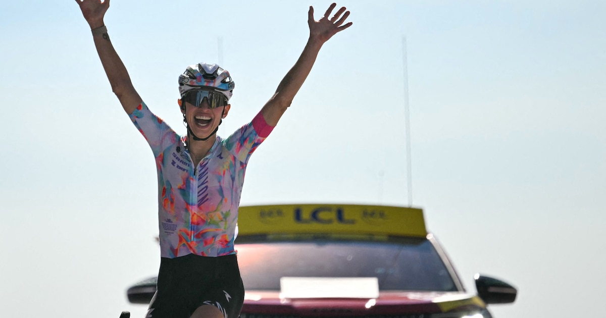 Tour de France Femmes : coup double pour Kasia Niewiadoma qui remporte l'étape reine au sommet du Mont Ventoux en passe en jaune