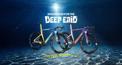 Factor Bikes unveils two new Xxray SpongeBob SquarePants designs