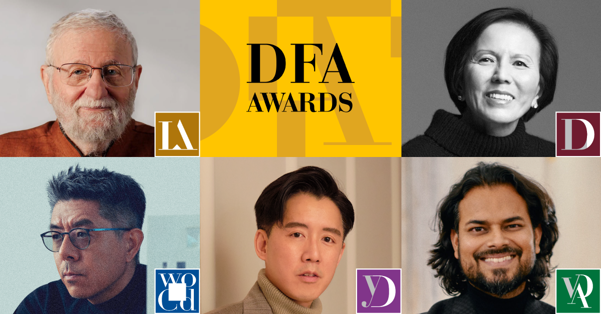 DFA awards honors 5 visionaries for remarkable achievements in global and asian design