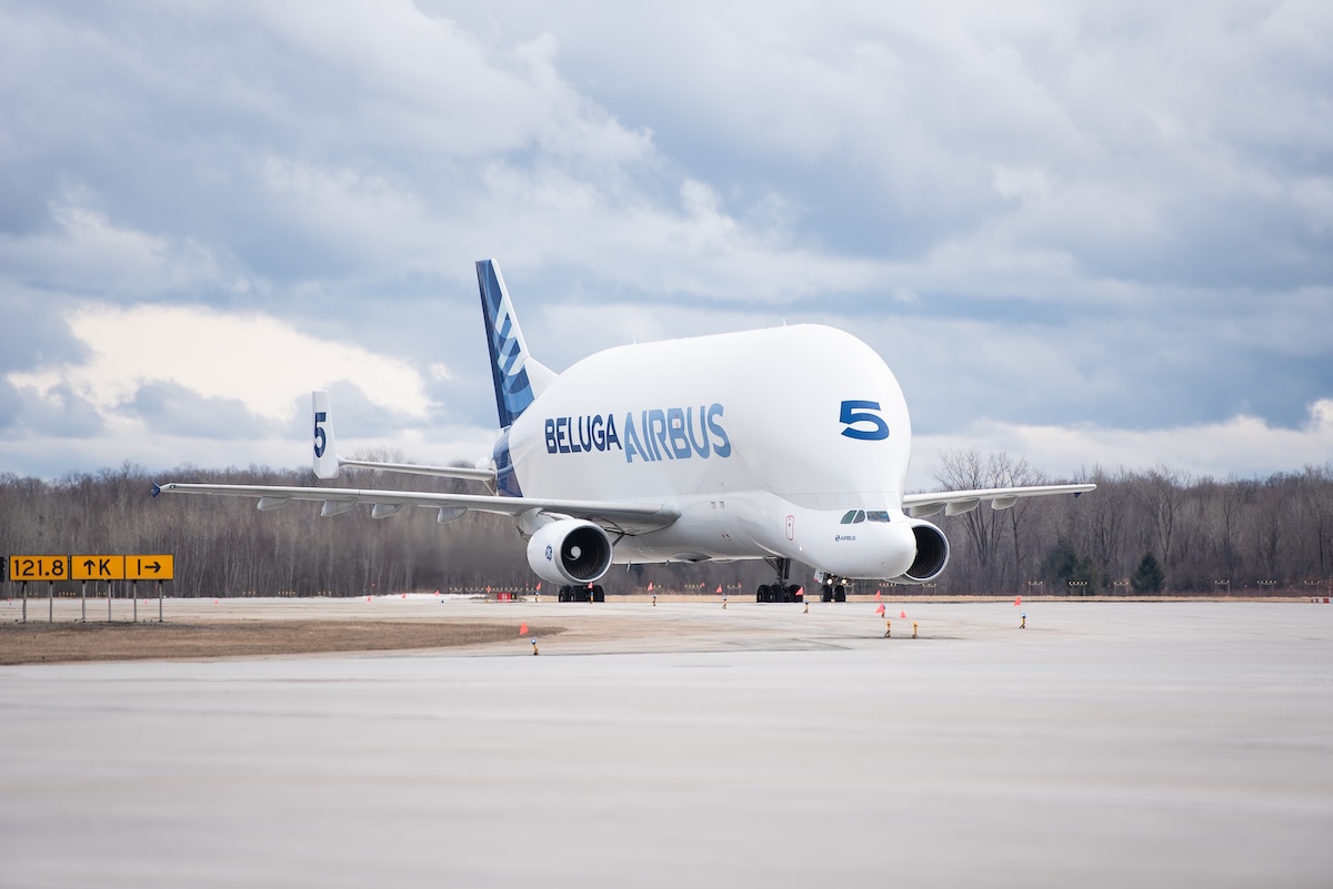 Airbus BelugaST to perform final flight, landing in Broughton, UK