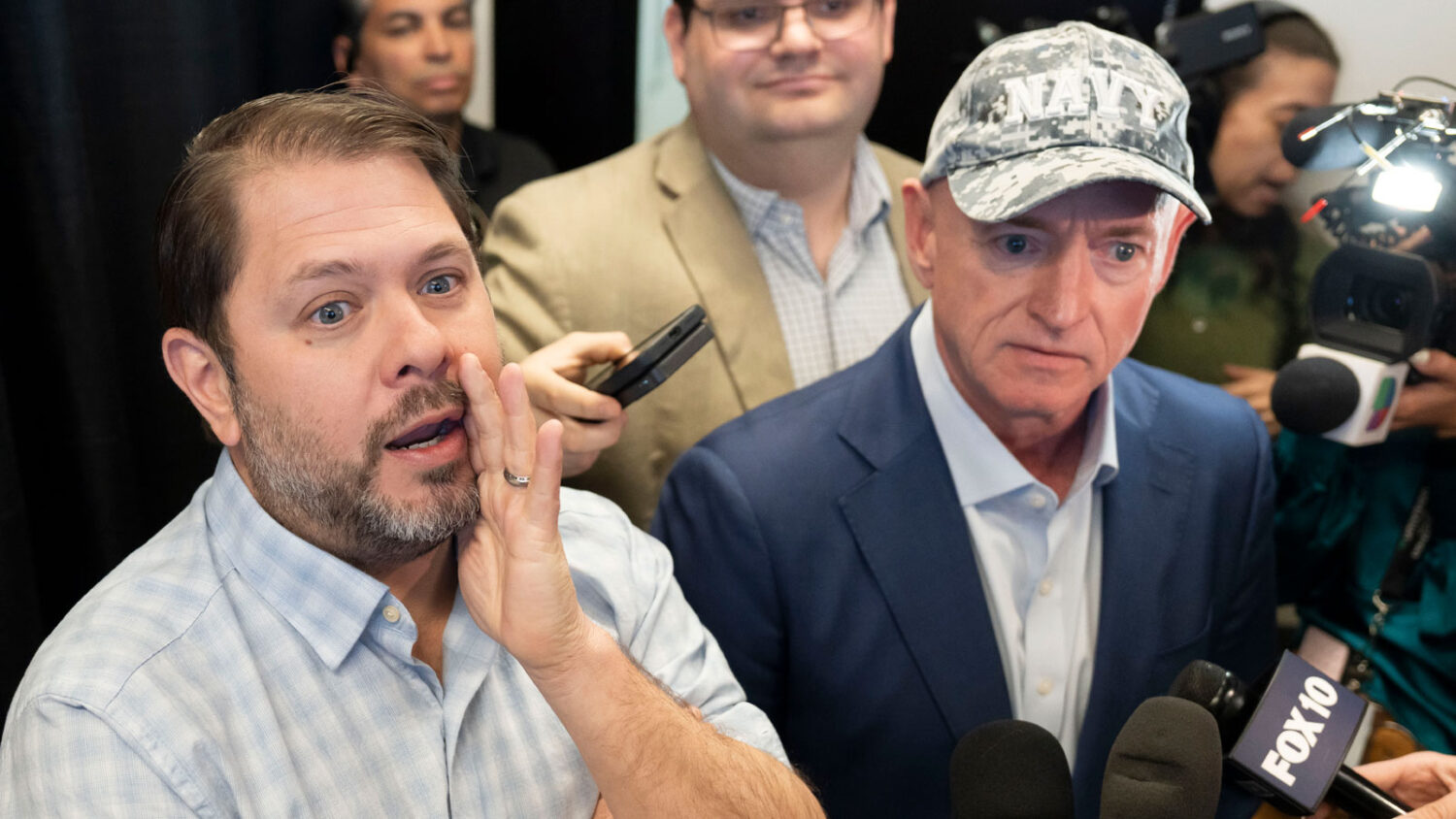 Arizona Sens. Gallego, Kelly threaten funding in push for changes to immigration enforcement