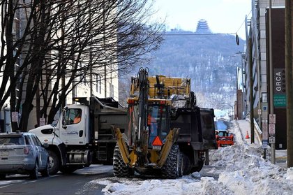 Reading’s snow removal continues as free garage parking extended