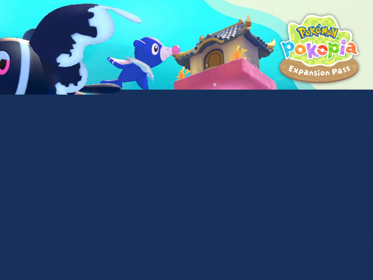 Pokémon Pokopia Bubbly Basin expansion is out now