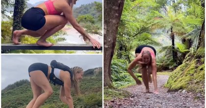 L’incroyable buzz de la “femme-singe” belge: elle parcourt des kilomètres en marchant et courant à quatre pattes! (VIDEOS)