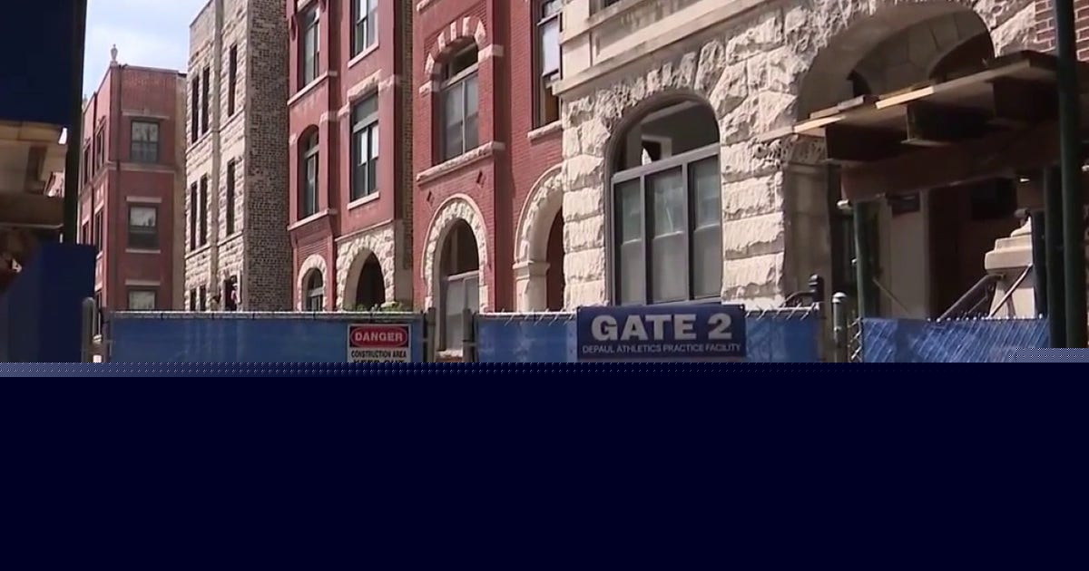 DePaul begins demolishing historic Lincoln Park buildings for new $50M basketball facility