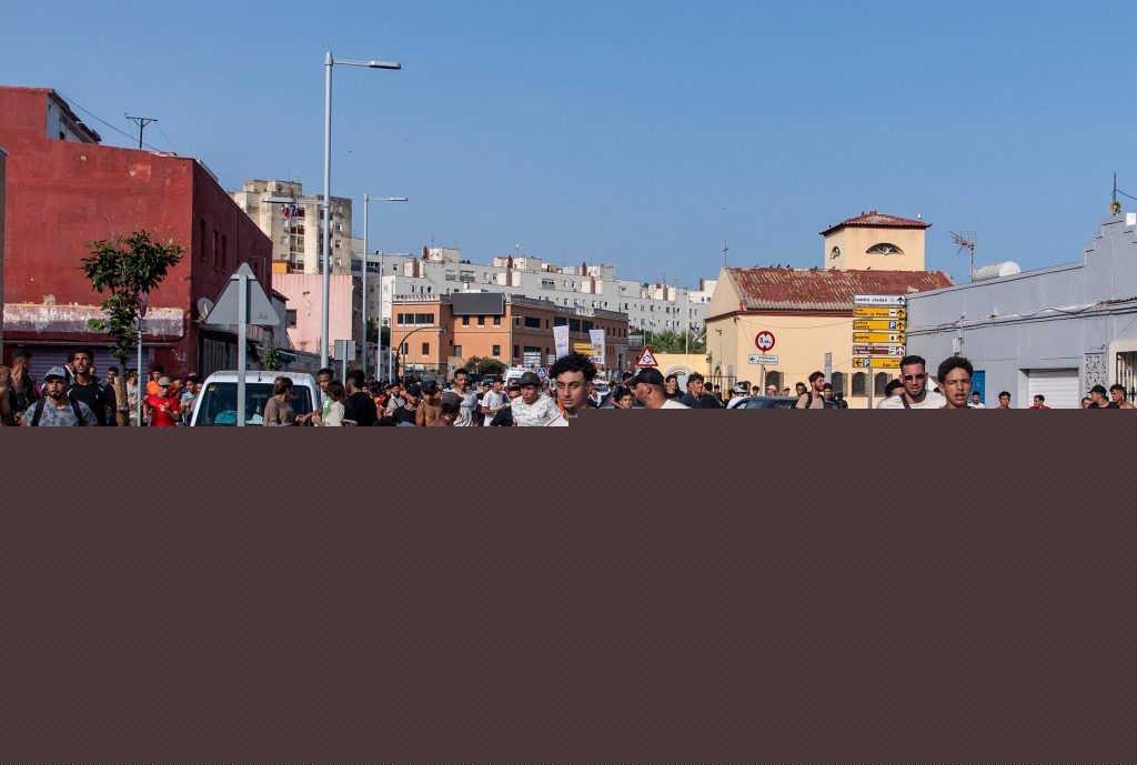 Spain installs sea barrier on Ceuta’s border with Morocco after frontier rush that killed 67