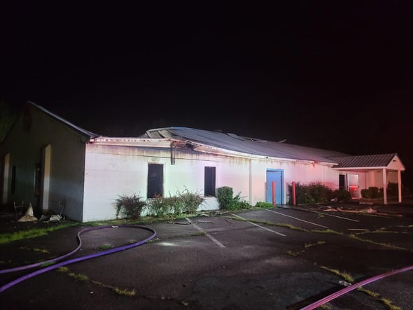 Late Night Fire Destroys Federalsburg Church of Nazarene; Marshals Investigate Cause, Origin