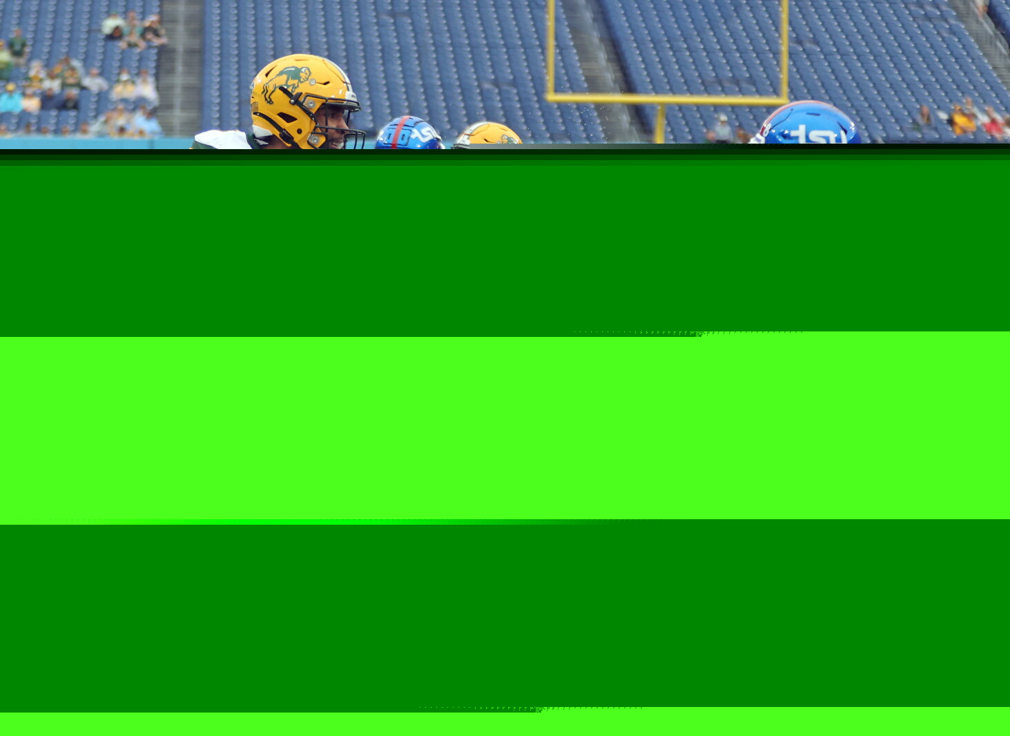 Bison running back Scott becomes a 'first' for FBS Bison