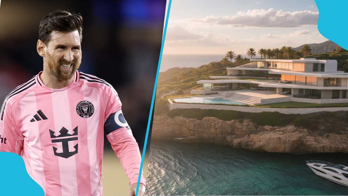 Inside Lionel Messi's GHS 150 Million Mediterranean Mansion with 8 Bedrooms in Ibiza
