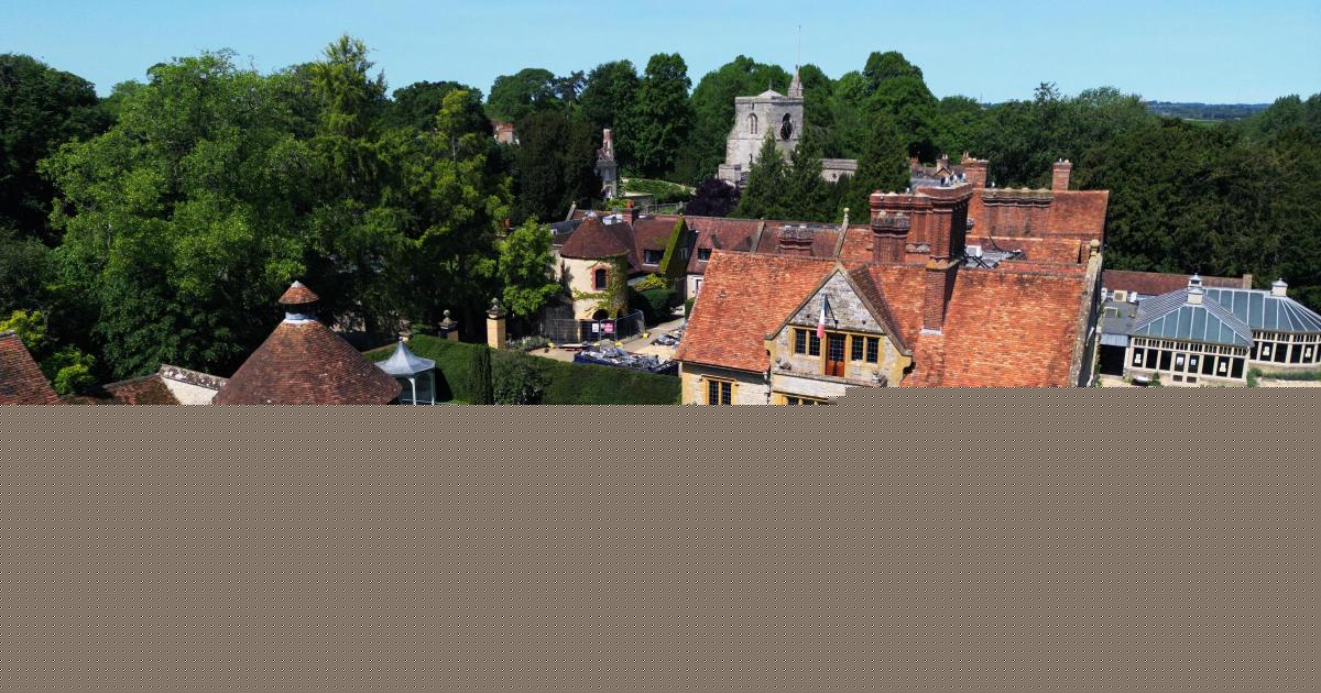 Six Olympic sized swimming pools of dirt excavated from Le Manoir