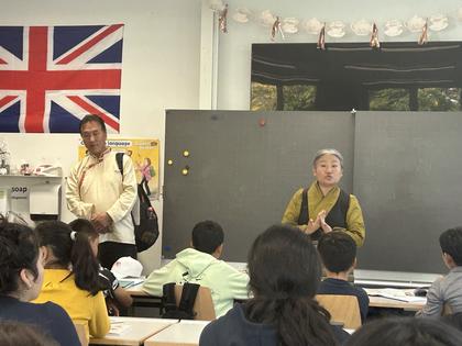 Representative Thinlay Chukki and Tibetan Delegation from Dharamshala Assesses Weekend Tibetan Language and Cultural Schools in Switzerland