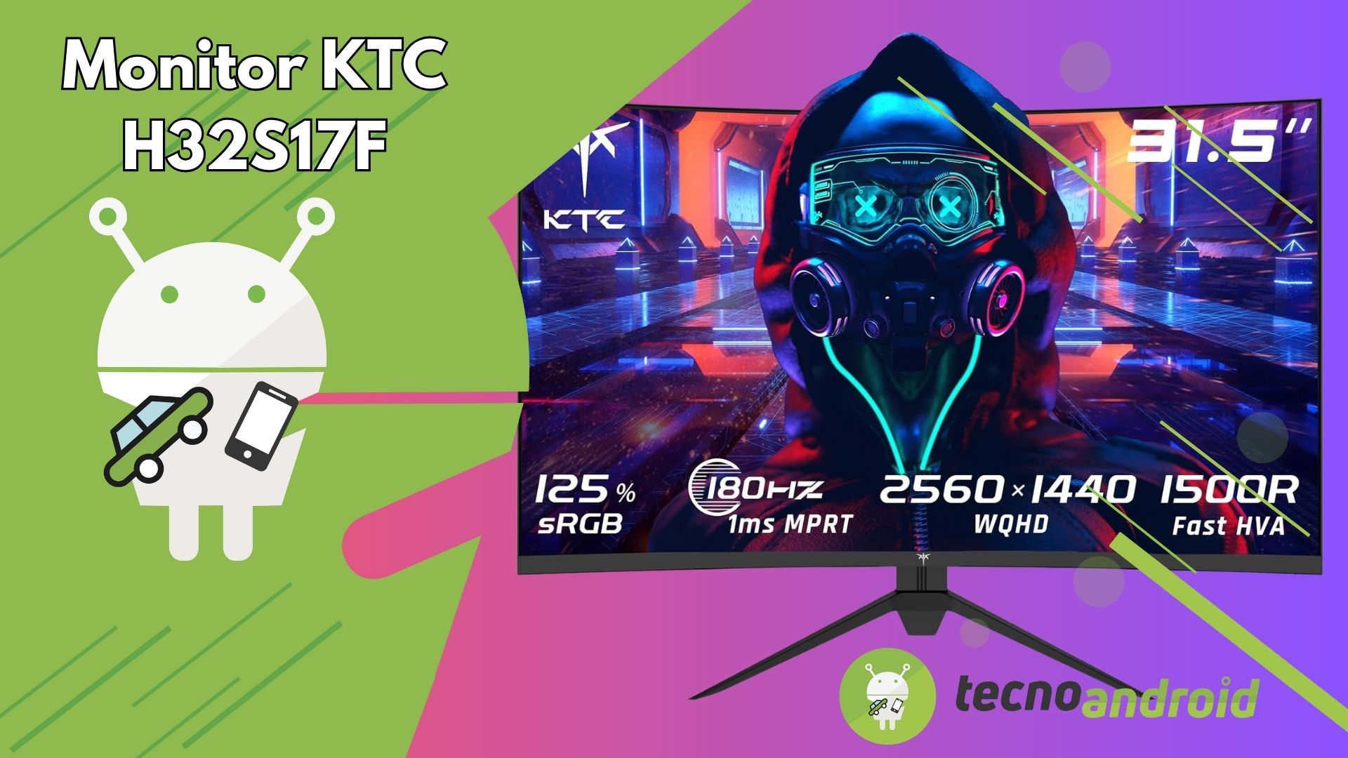 Monitor KTC H32S17F curvo da 32″: il gaming ha un nuovo sovrano da 240 Hz | RECENSIONE