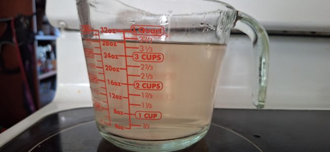 Brown water in Admiral