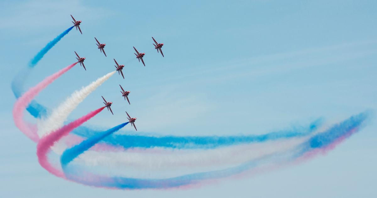 Red Arrows apologise as UK displays cancelled while flight team is stranded in Canada