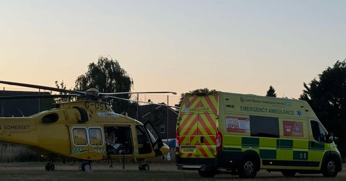 Man airlifted to hospital after assault outside pub