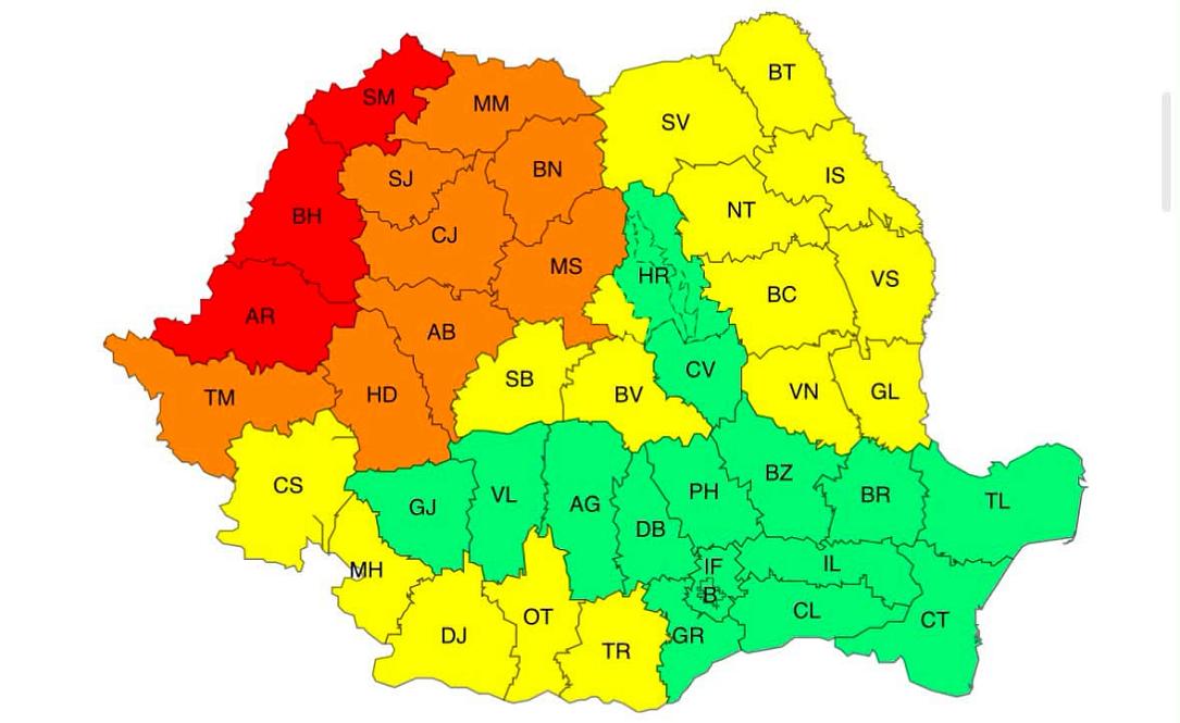 Update: Extreme heat grips Romania, red alert issued for three western counties