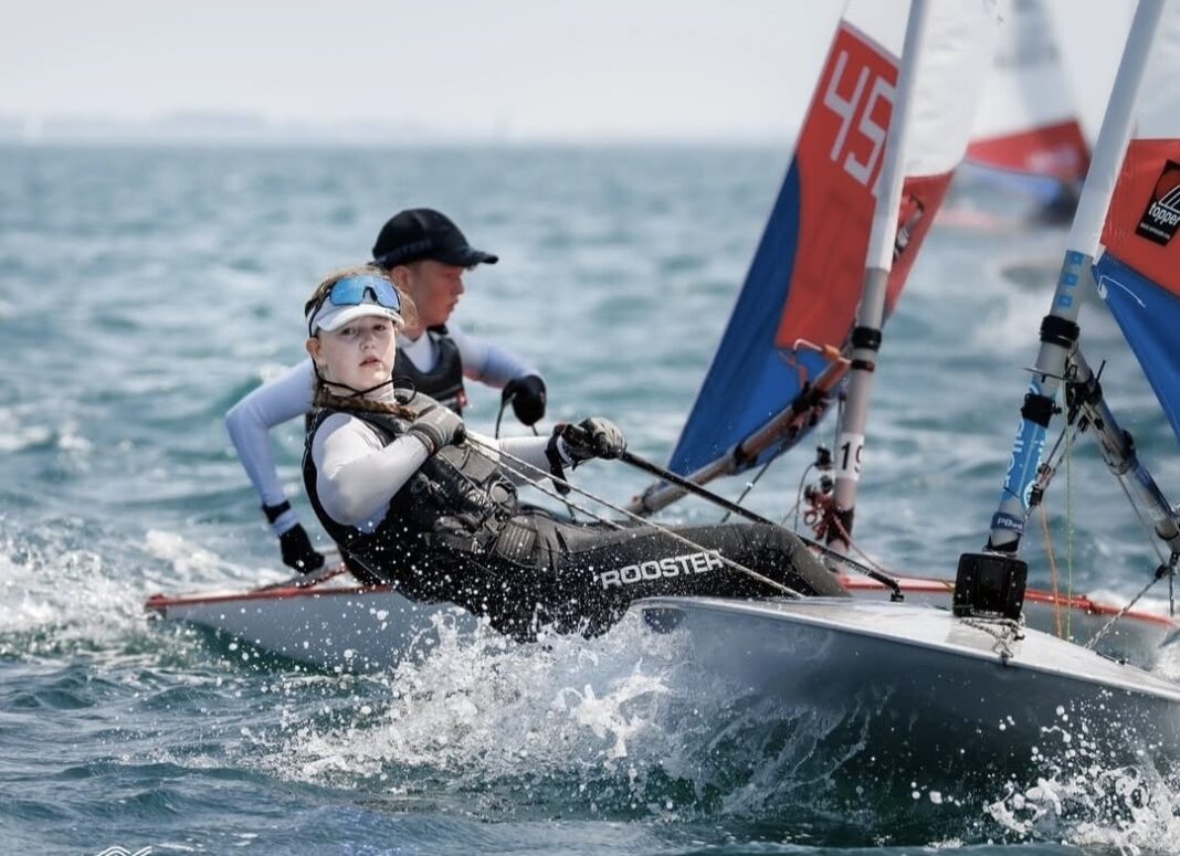 Teenage Burnham sailor earns top‑30 world place after battling setbacks in France
