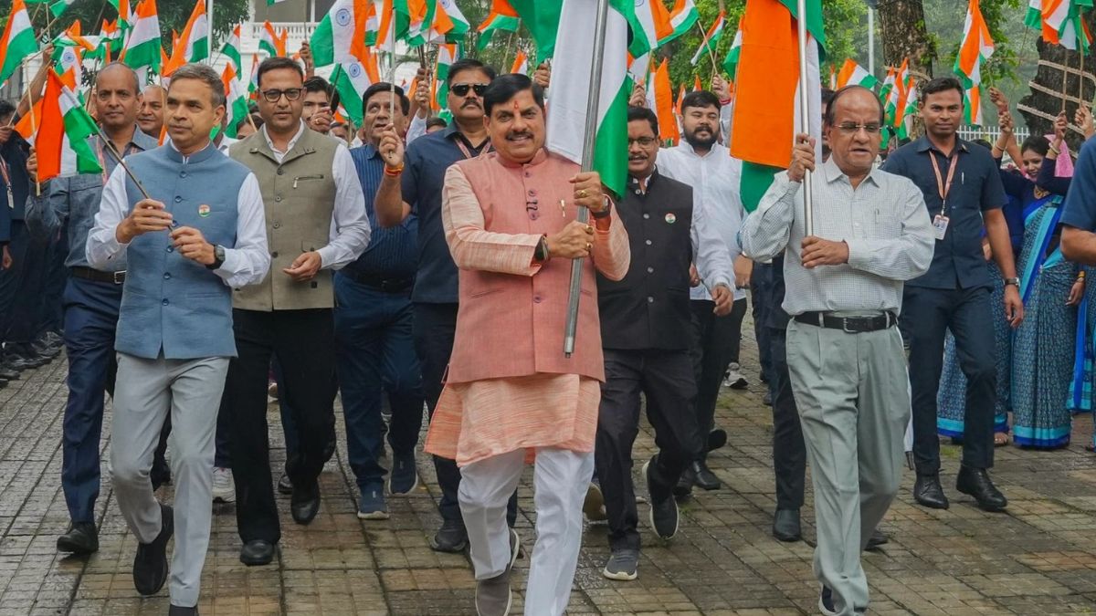 Madhya Pradesh CM Mohan Yadav leads Tiranga Yatra in Bhopal, calls for lifelong dedication to nation