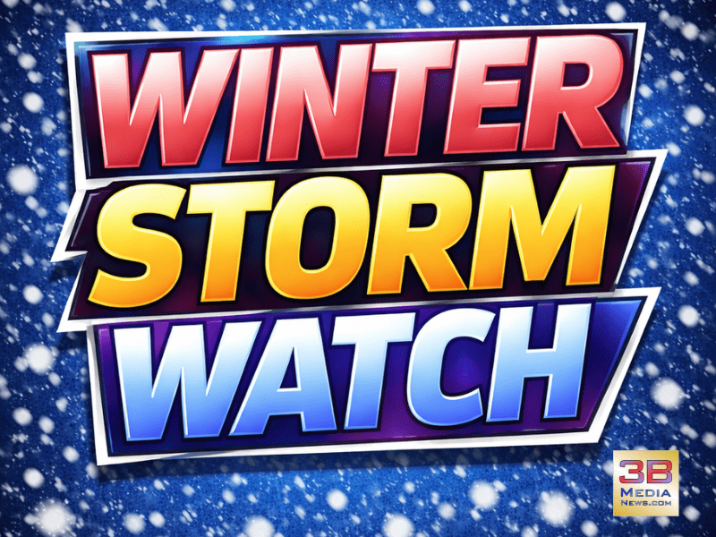 WINTER STORM WATCH ISSUED FOR PARTS OF EAST TN