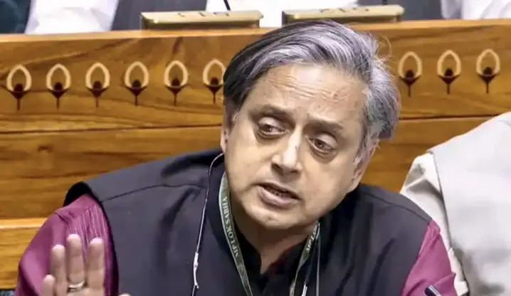 Restrict Demonstrations To Streets, Allow Debate In Parliament: Tharoor