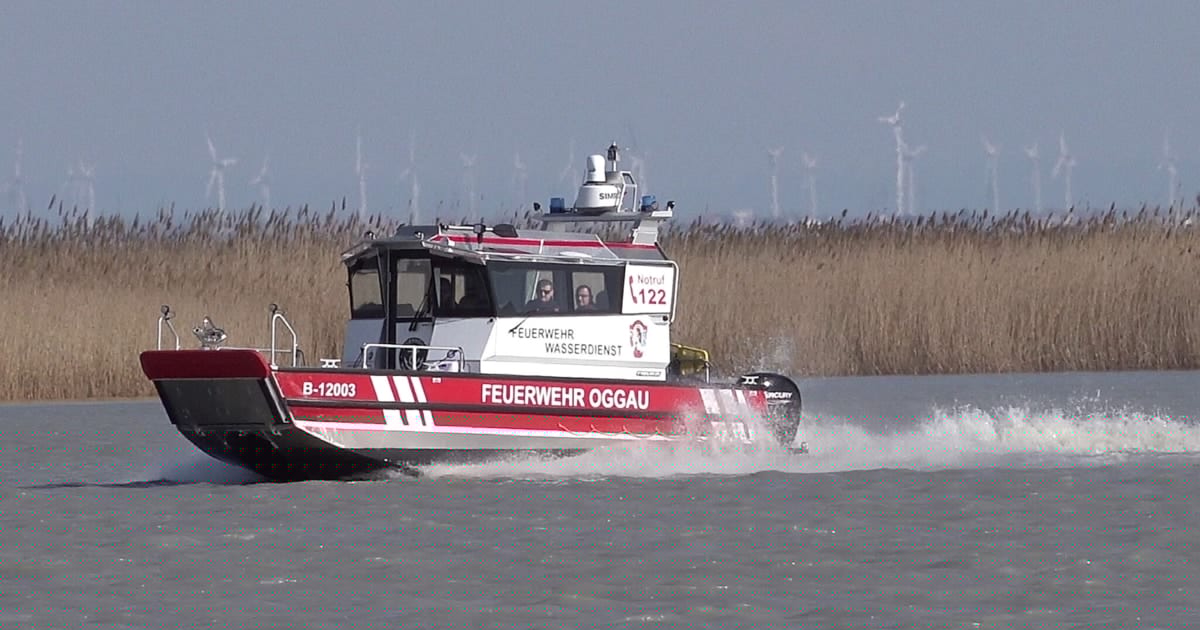 Für Feuerwehren - Niederwasser am Neusiedler See erschwert Einsätze