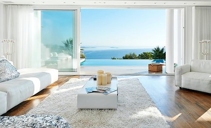 Villas de lujo en costas nacionales y extranjeras